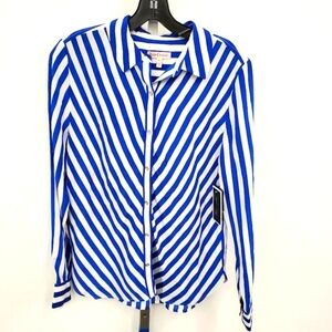 NWT 100% SILK Juicy Couture blouse